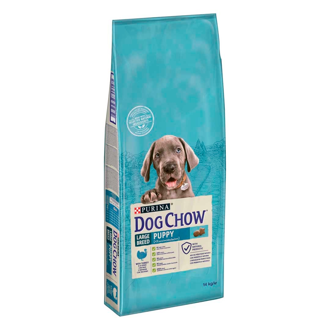 DOG CHOW Large Breed Puppy Pulyk val K ly kkutya eledel Purina